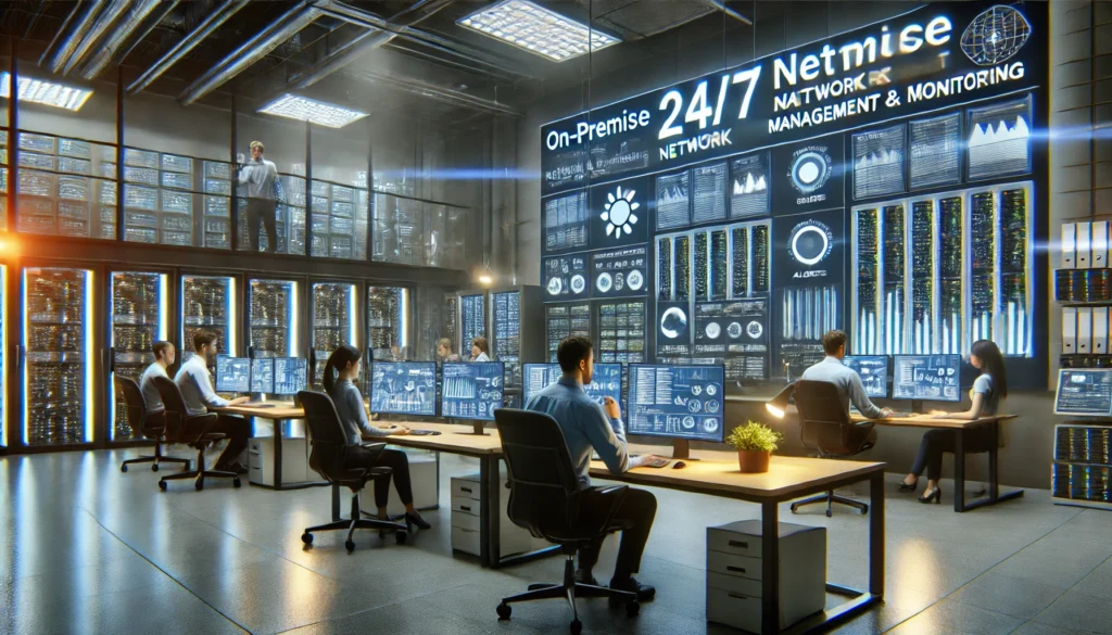 On-Premise 24/7 Network Managing and Monitoring